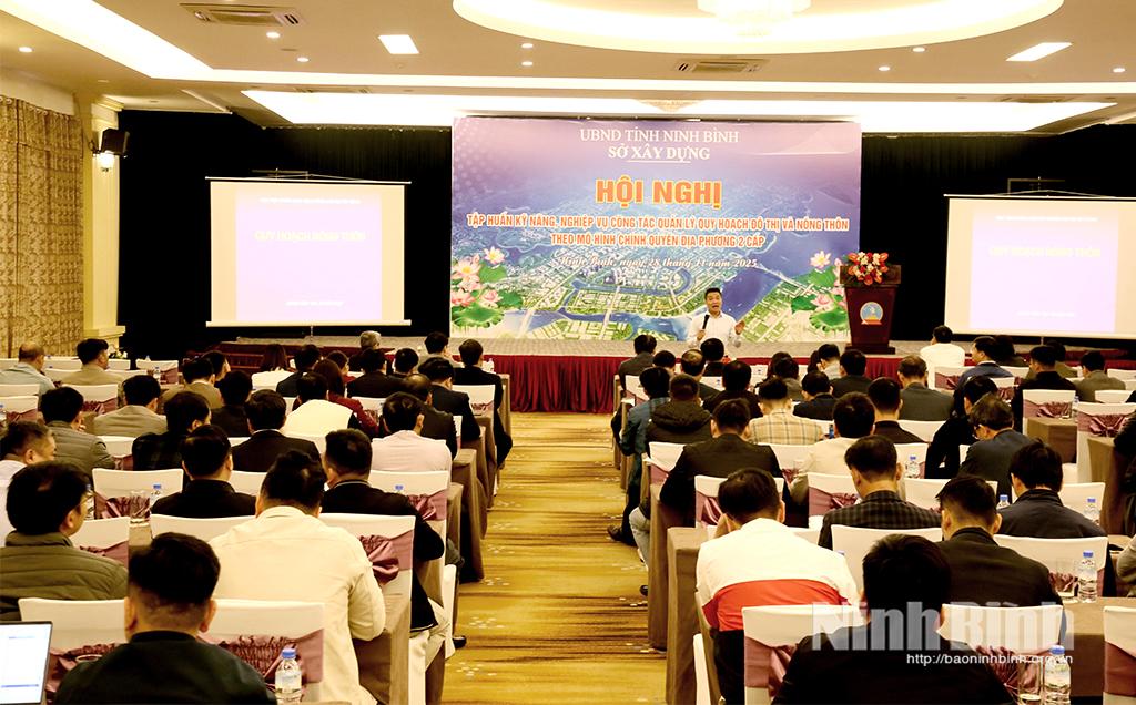 Quang cảnh hội nghị tập huấn.