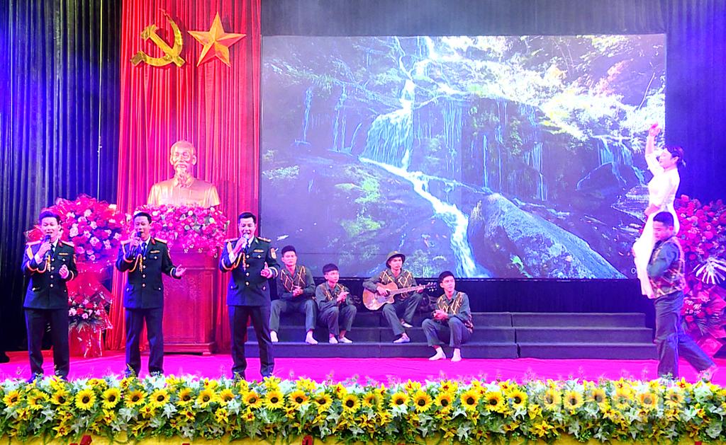 Một tiết mục văn nghệ tại chương trình.