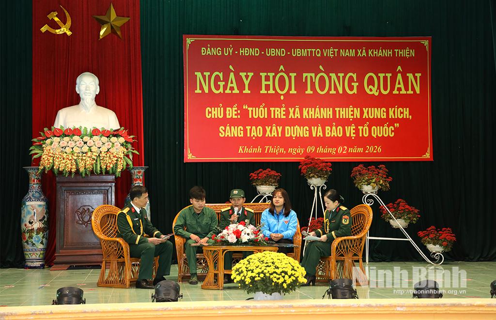 Chương trình tọa đàm tại Ngày hội.