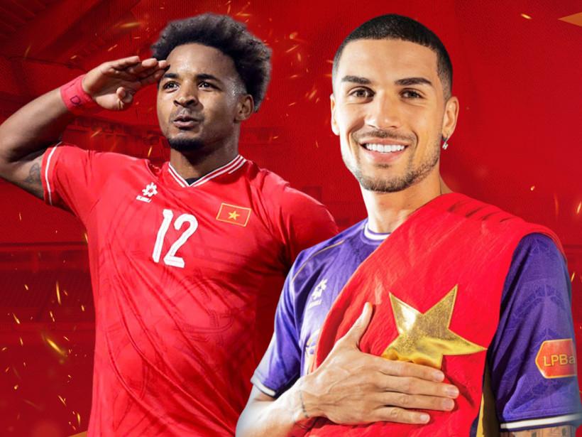 Đỗ Hoàng Hên (phải) sẽ sát cánh cùng Xuân Son trong màu áo đội tuyển Việt Nam ở đợt tập trung FIFA Days tháng 3/2026. (Ảnh: VFF)