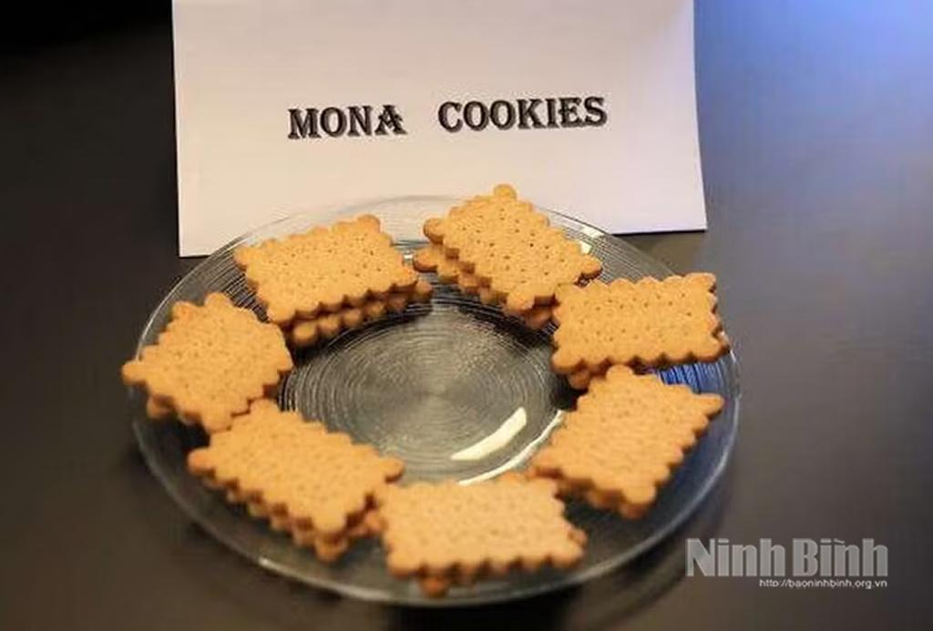 Những chiếc bánh quy "Mona Cookies" được các nhà nghiên cứu Israel phát triển như một phần của thử nghiệm điều trị dị ứng đậu phộng mới. (Ảnh: Trung tâm Y tế Sheba)