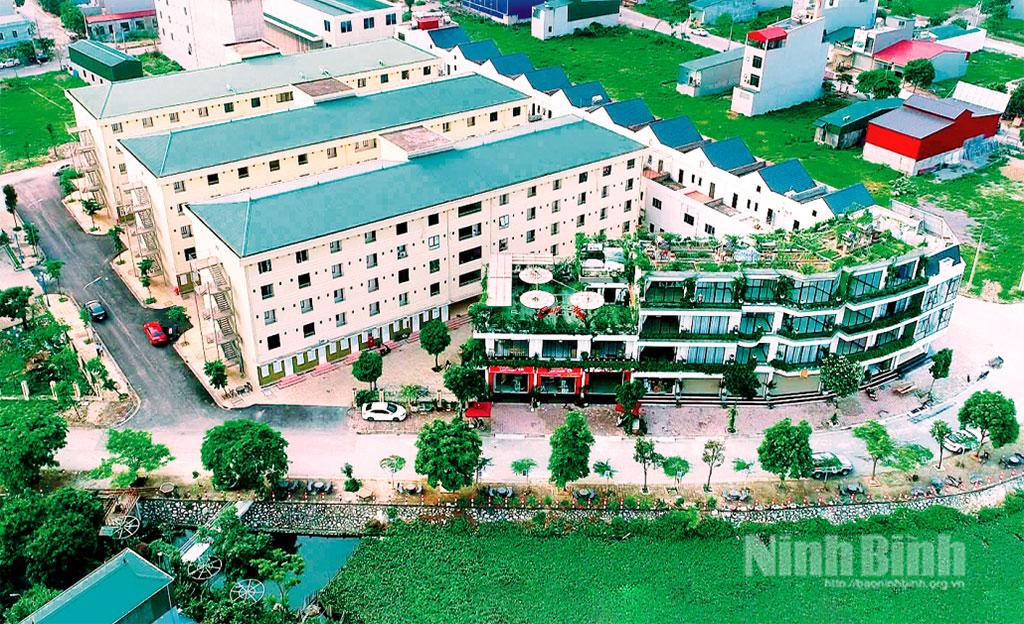 Dự án nhà ở xã hội phường Duy Hà đang được tập trung thi công theo đúng tiến độ.
