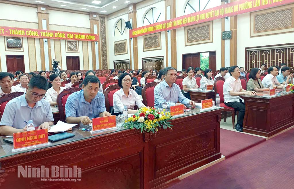 Các đại biểu dự hội nghị tại phường Lý Thường Kiệt. Ảnh: Tiến Đoàn