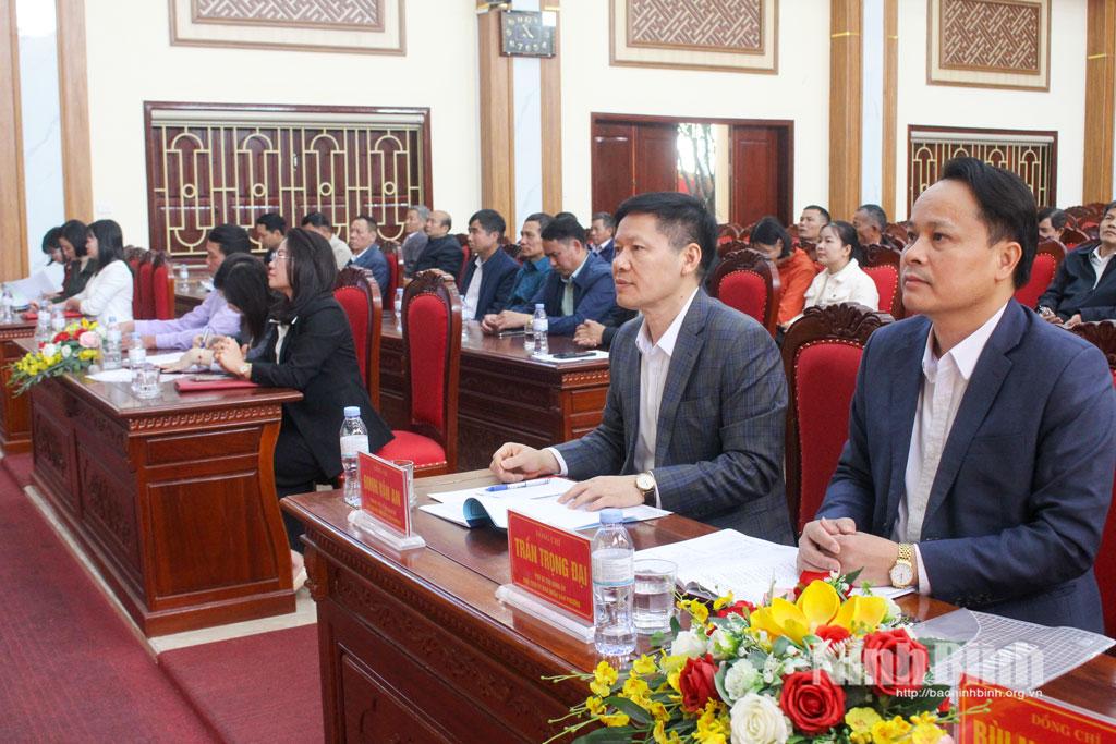 Các đại biểu dự hội nghị.