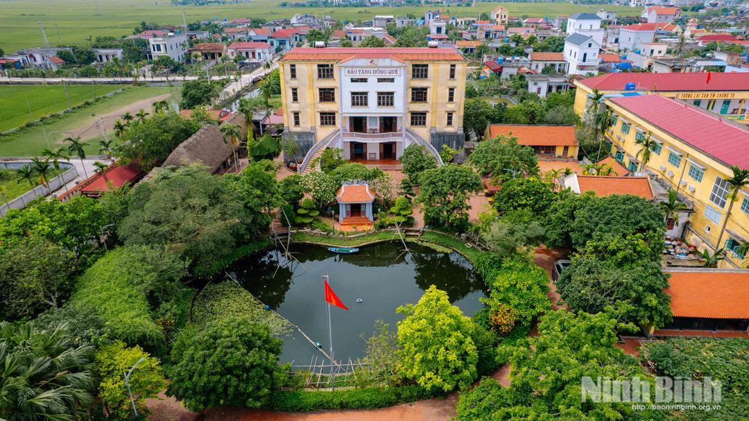 Toàn cảnh khuôn viên của Bảo tàng Đồng Quê.
