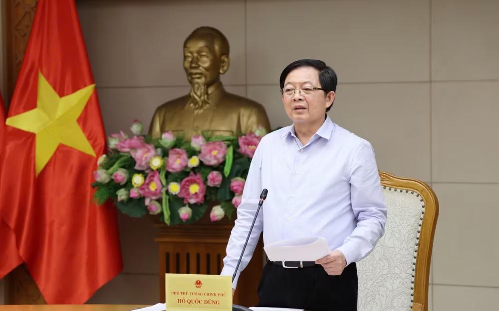 Phó Thủ tướng Chính phủ Hồ Quốc Dũng làm Tổ trưởng Tổ Công tác của Chính phủ về phát triển công nghệ chiến lược. (Ảnh: VGP)