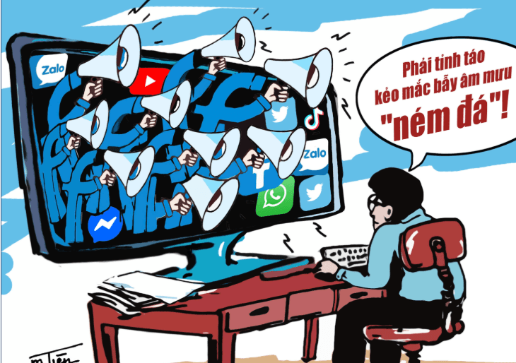 Tranh của MẠNH TIẾN