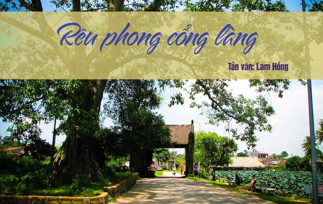 Rêu phong cổng làng