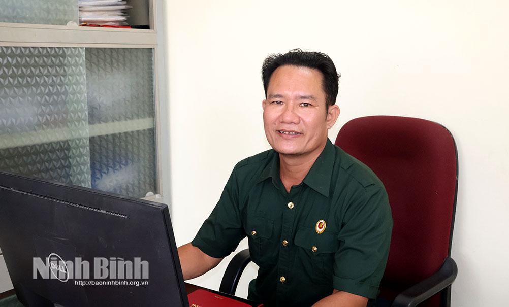 Đồng chí Nguyễn Hồng Thắng, Chủ tịch Hội CCB phường Châu Sơn.