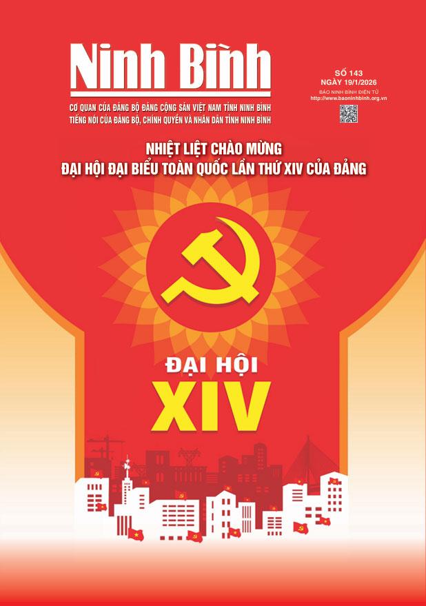 Chào mừng Đại hội đại biểu toàn quốc lần thứ XIV của Đảng