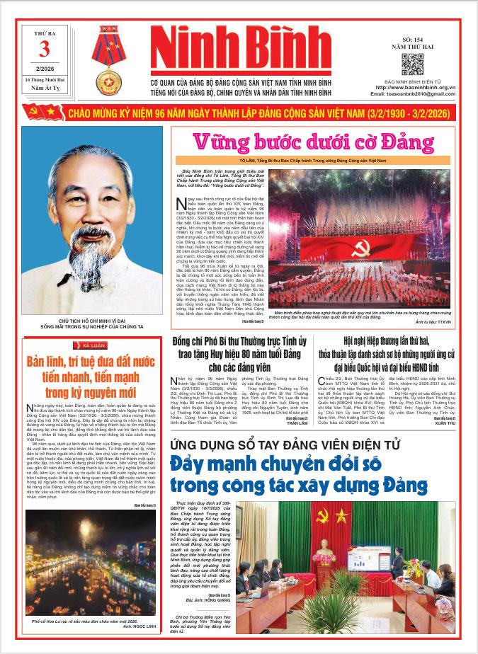 Ninh Bình thời sự số 154 (3/2/2026)
