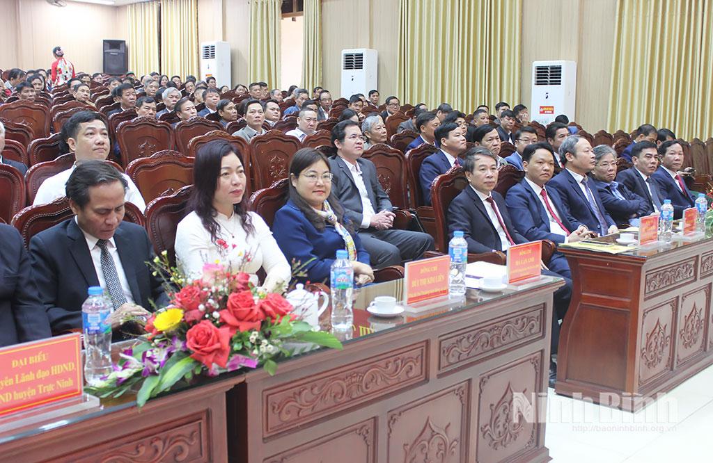 Các đại biểu dự hội nghị tại xã Cổ Lễ. Ảnh: Minh Thuận