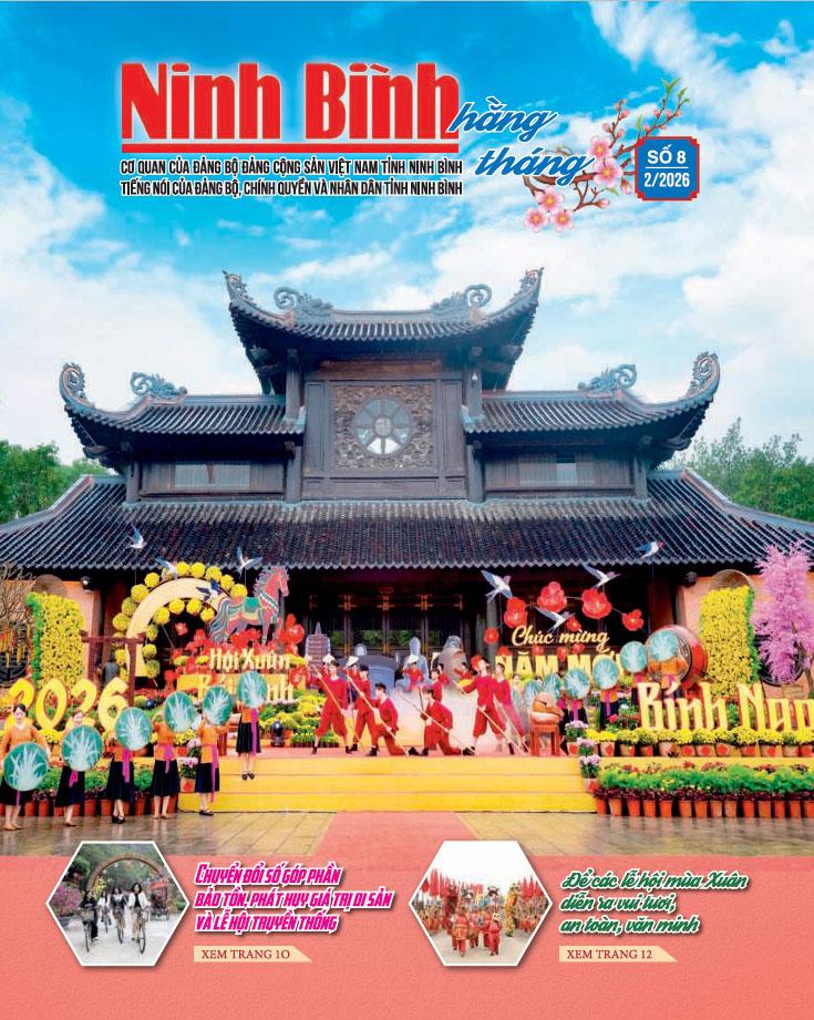 Ninh Bình hằng tháng số 8 (2/2026)