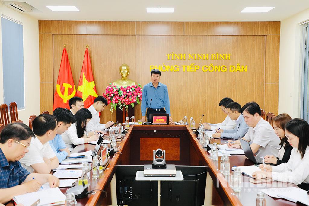 Quang cảnh phiên tiếp công dân.