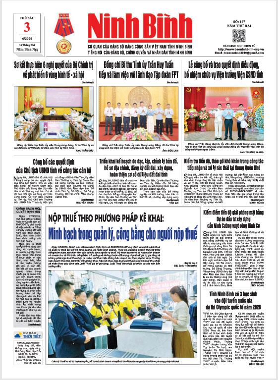 Ninh Bình thời sự số 197 (3/4/2026)