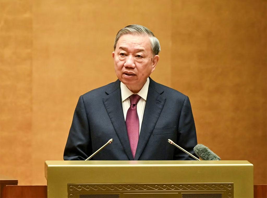 Tổng Bí thư, Chủ tịch nước Tô Lâm phát biểu chỉ đạo hội nghị. (Ảnh: DUY LINH)