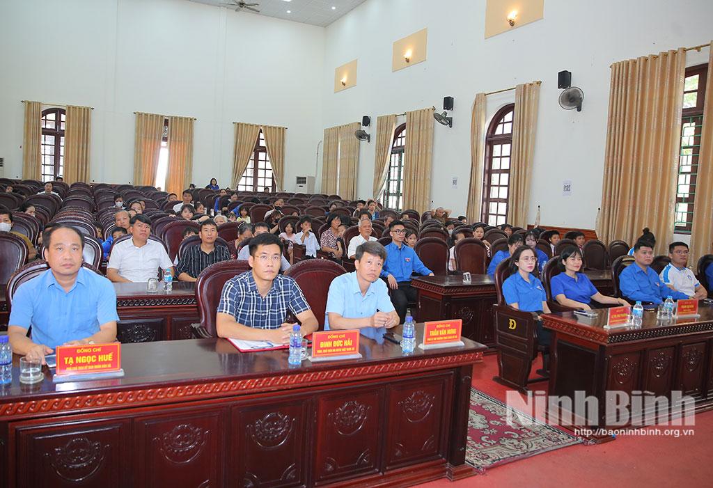 Các đại biểu dự lớp tập huấn.