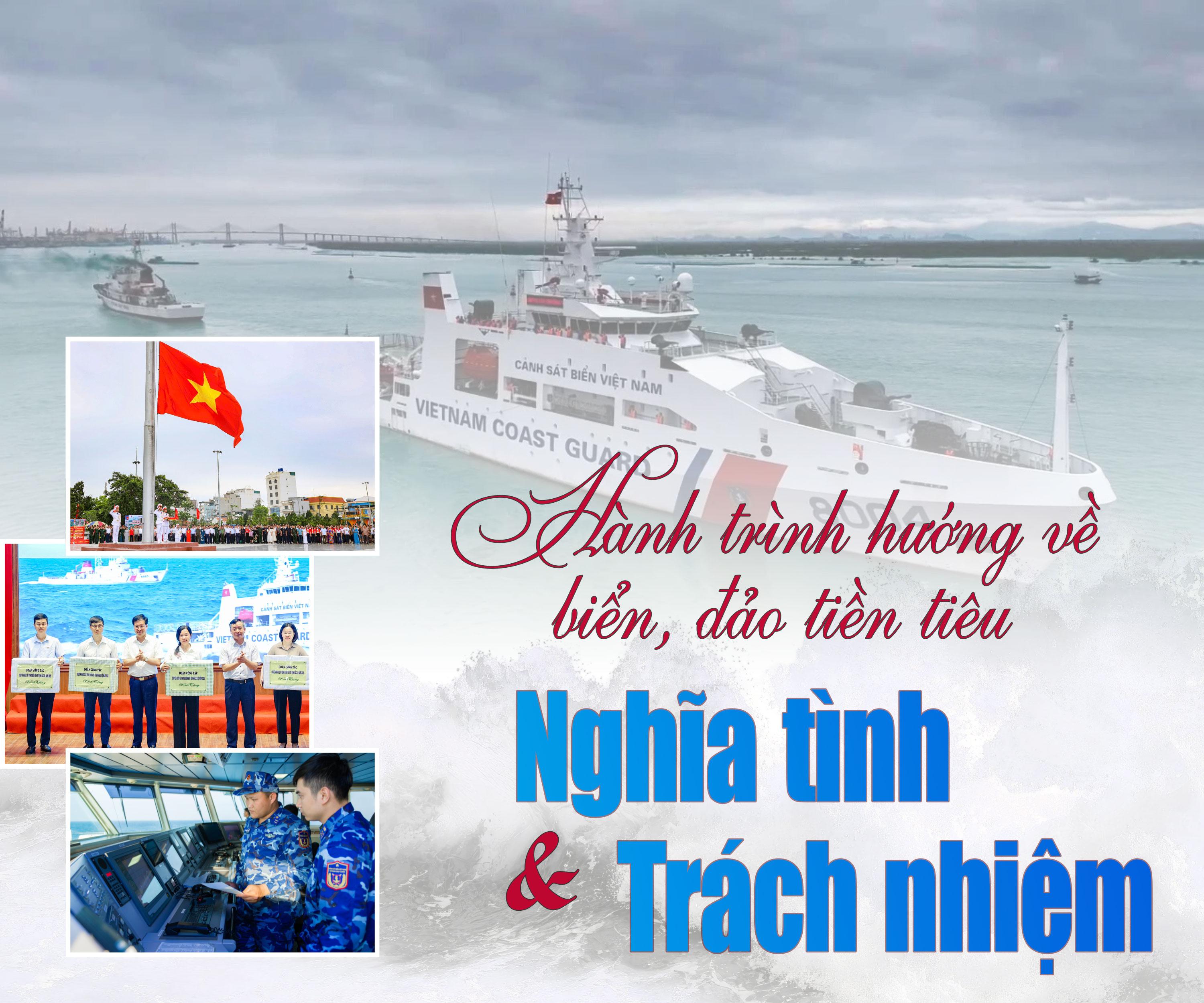 Hành trình hướng về biển, đảo tiền tiêu: Nghĩa tình và trách nhiệm