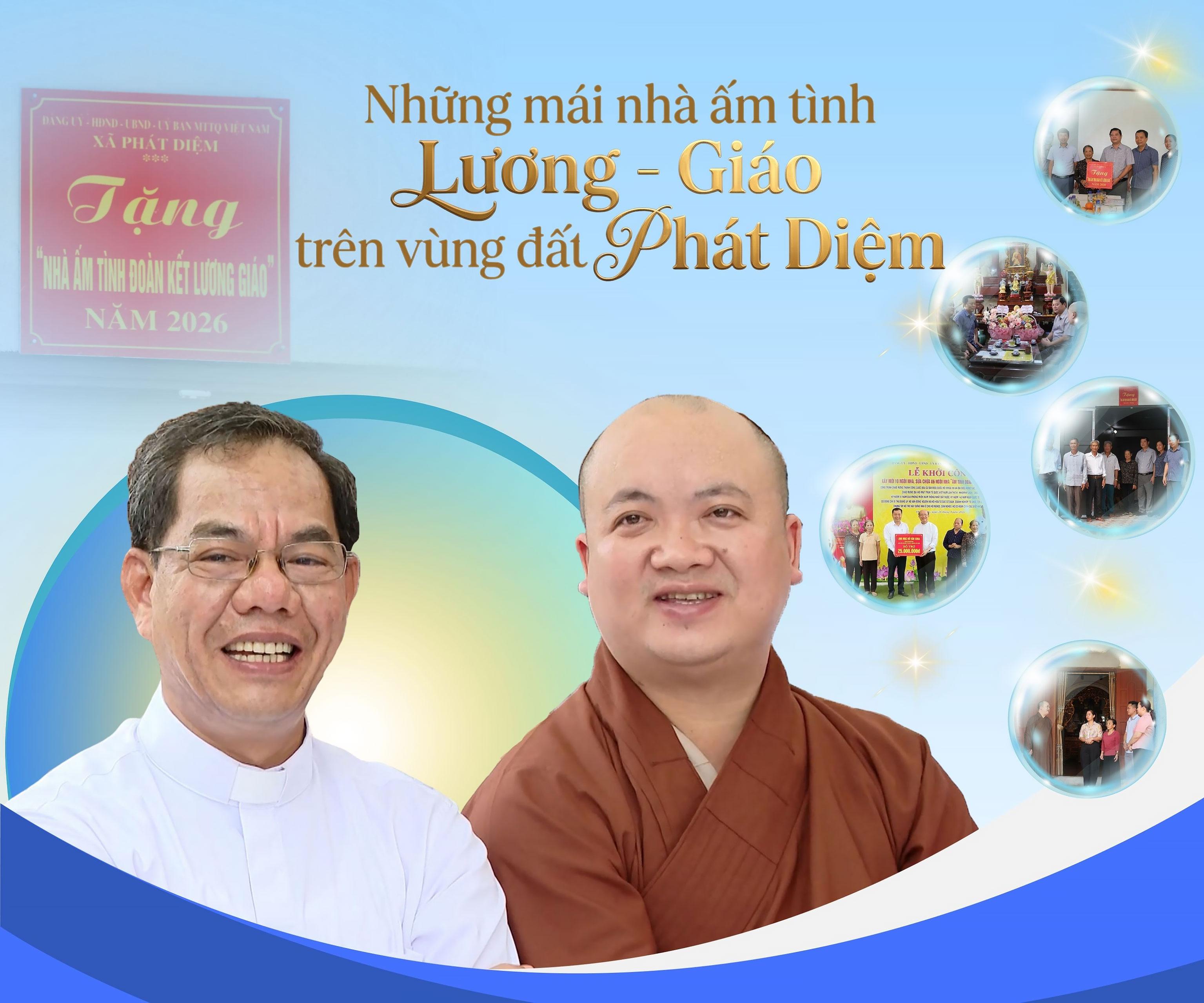 Những mái nhà ấm tình lương - giáo trên vùng đất Phát Diệm