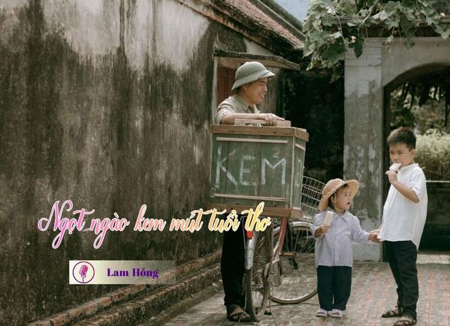 Ngọt ngào kem mút tuổi thơ