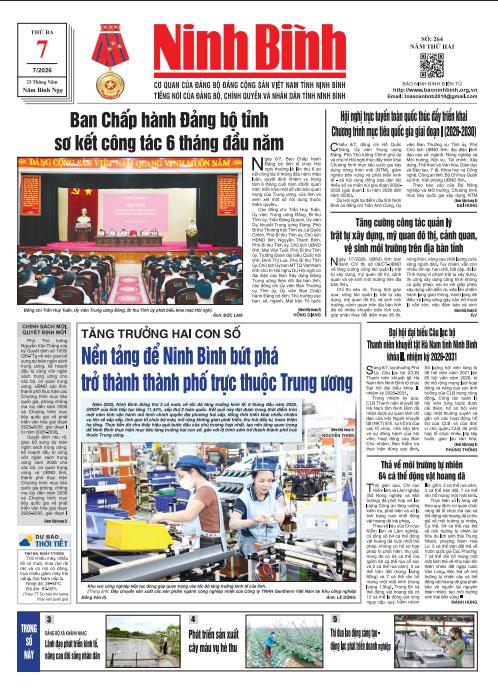 Ninh Bình thời sự số 264 (7/7/2026)