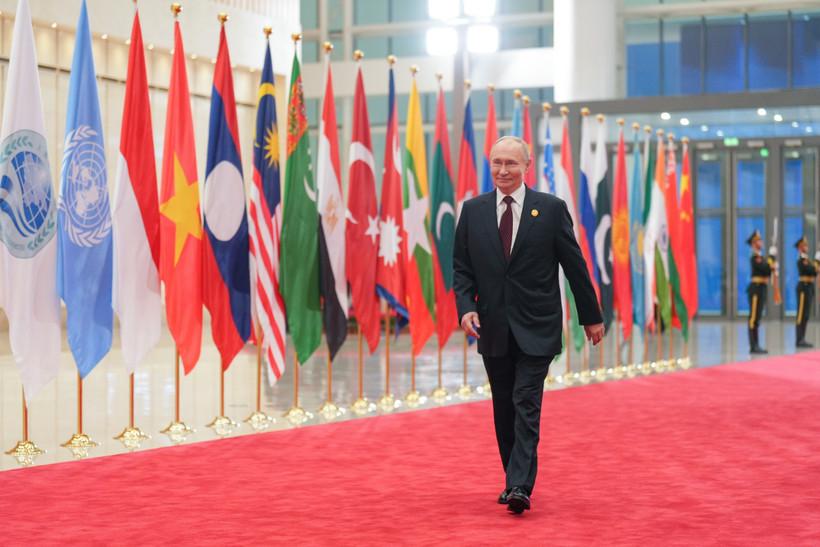 Tổng thống Nga Vladimir Putin dự Hội nghị thượng đỉnh SCO tại Thiên Tân, Trung Quốc, ngày 31/8/2025. (Ảnh: THX/TTXVN)