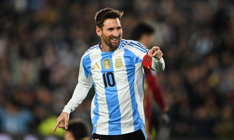 Messi tỏa sáng giúp Argentina chiến thắng. (Nguồn: AFP)