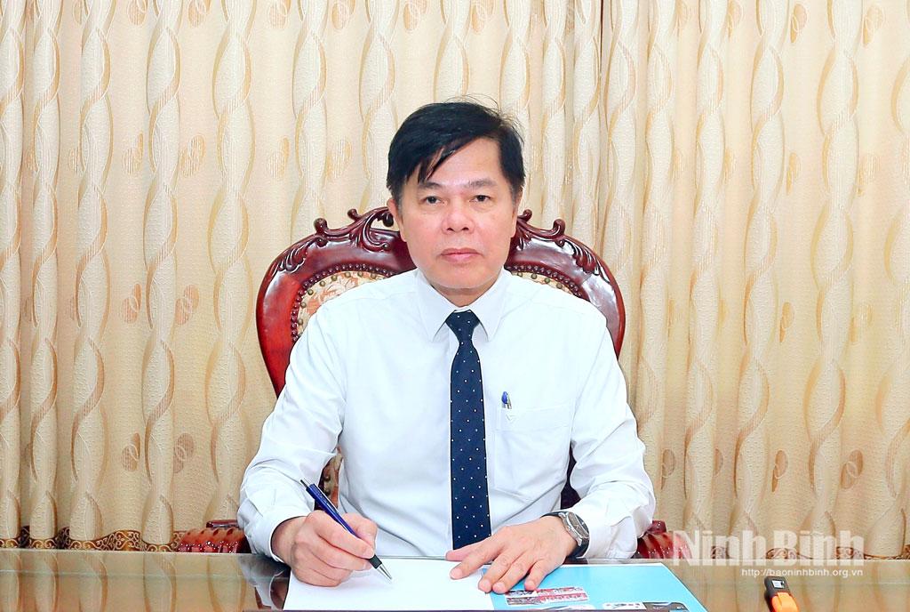 TS. Vũ Trọng Quế, Tỉnh ủy viên, Giám đốc Sở Khoa học và Công nghệ.