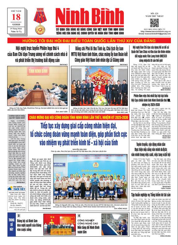 Ninh Bình thời sự số 121 (18/12/2025)