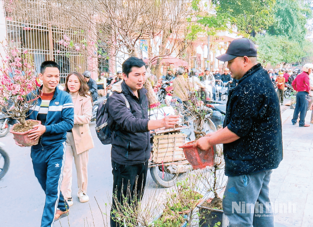 Niềm vui đi chợ hoa Xuân.