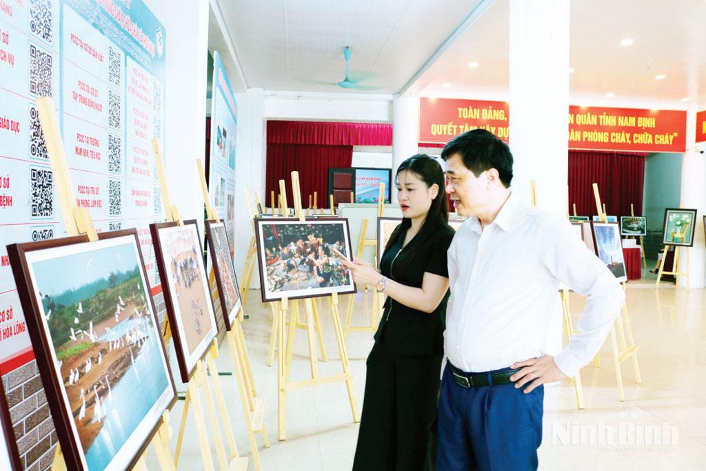 Nhiều tác phẩm ảnh nghệ thuật đăng ký bảo hộ quyền tác giả được trưng bày tại Triển lãm nhiếp ảnh, mỹ thuật tỉnh Ninh Bình năm 2025.