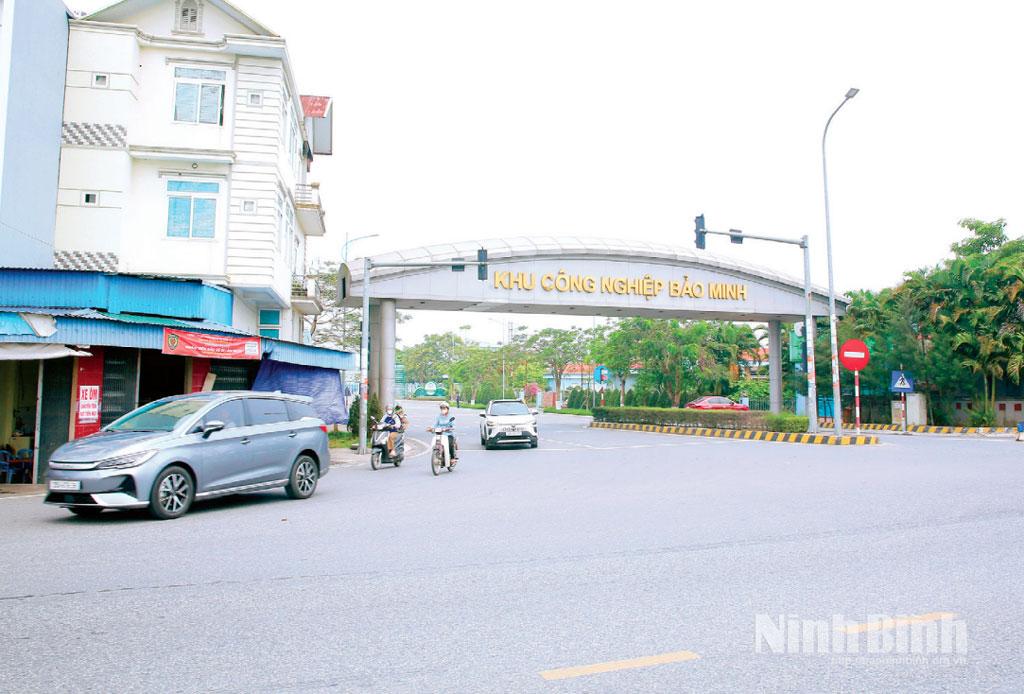 Cơ sở hạ tầng Khu công nghiệp Bảo Minh. Ảnh: Anh Tuấn