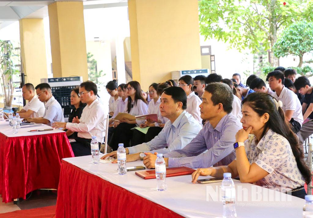 Các đại biểu dự Hội thảo “Sinh viên với khởi nghiệp sáng tạo: Nâng cao nhận thức, thúc đẩy triển khai, đề xuất nhu cầu”.