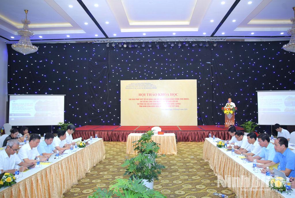 Quang cảnh hội thảo.