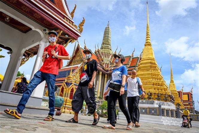 Du khách tại Bankok.