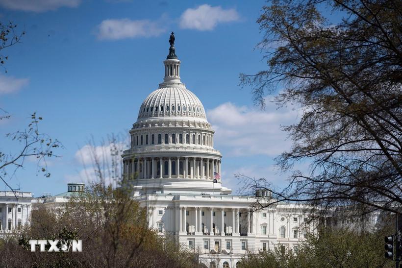 Trụ sở Quốc hội Mỹ ở Washington, D.C. (Ảnh: THX/TTXVN)