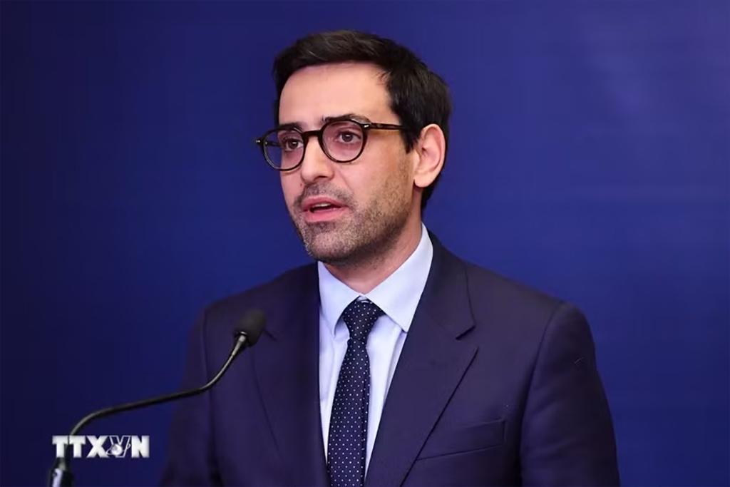 Phó Chủ tịch EC kiêm Ủy viên phụ trách công nghiệp Stephane Sejourne. (Ảnh: PAP/TTXVN)