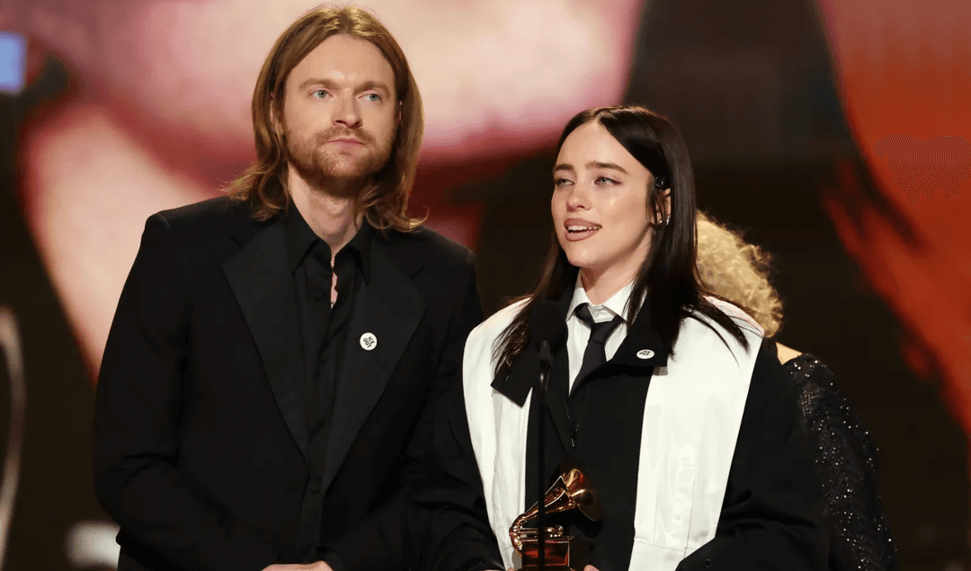 Finneas và Billie Eilish tại Grammy 2026. Ảnh: Getty Images