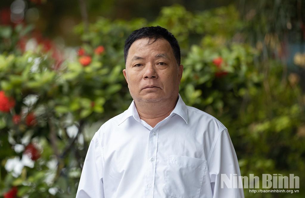 Bác sĩ Trần Đình Đào, nguyên Trạm trưởng Trạm y tế xã Mỹ Phúc (nay là phường Nam Định).