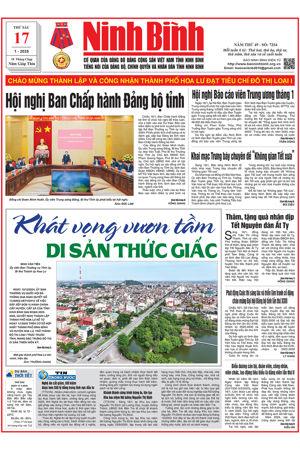 Ninh Bình số gộp thành phố (17/1/2025)