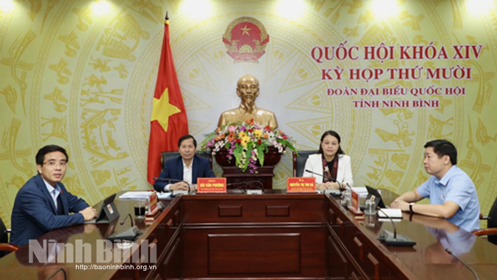 Kỳ họp thứ 10, Quốc hội khóa XIV: thảo luận trực tuyến về các báo cáo của các cơ quan tư pháp