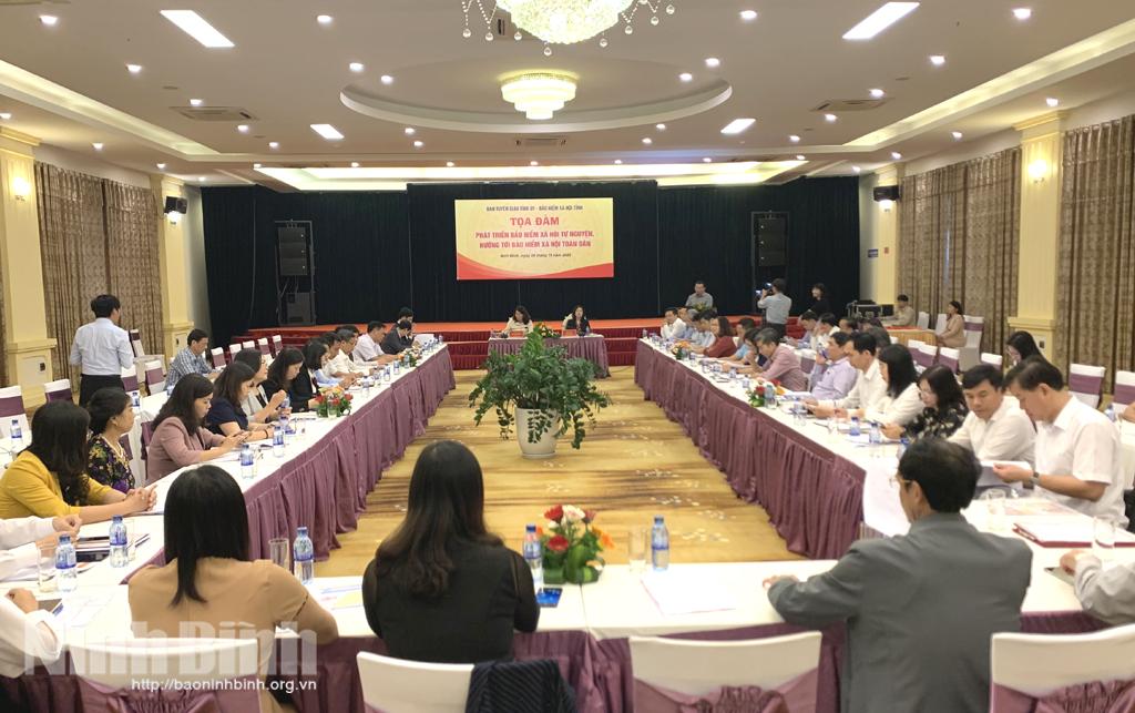 Tọa đàm phát triển BHXH tự nguyện, hướng tới BHXH toàn dân