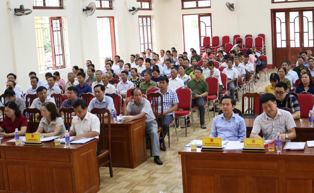 Đại biểu HĐND tỉnh tiếp xúc cử tri