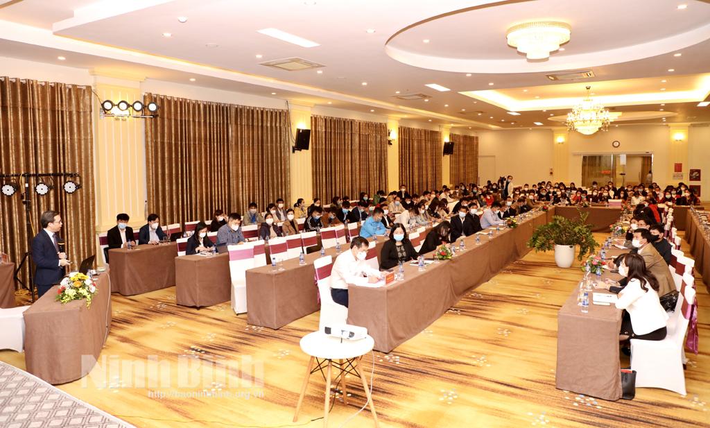 Tập huấn công tác tuyên truyền về dân tộc, tôn giáo