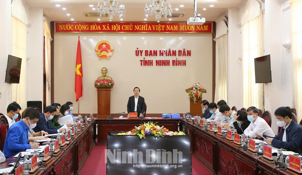 Sơ kết công tác xây dựng NTM 9 tháng; Xét công nhận các xã đạt chuẩn NTM và NTM nâng cao