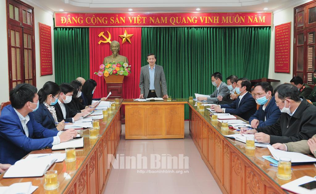 Giao ban công tác báo chí, tuyên truyền tháng 11