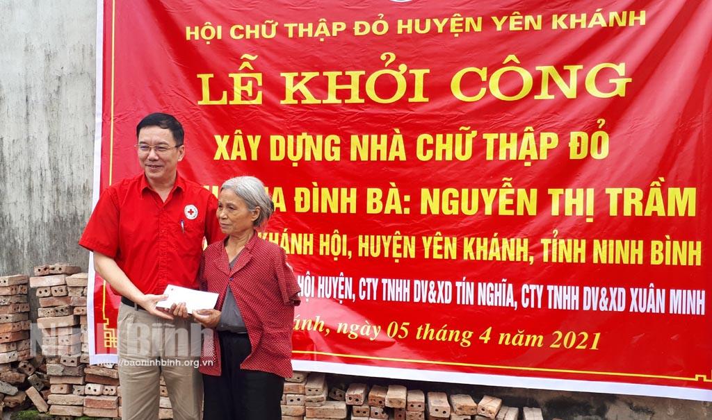 Khởi công xây dựng "Nhà Chữ thập đỏ"