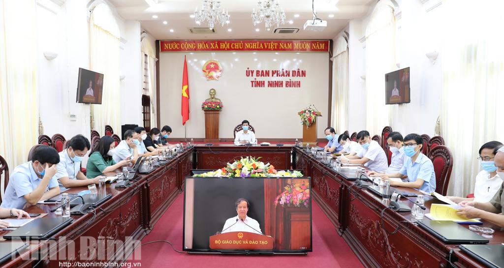 Hội nghị trực tuyến tổng kết 1 năm thực hiện đổi mới chương trình, sách giáo khoa giáo dục phổ thông