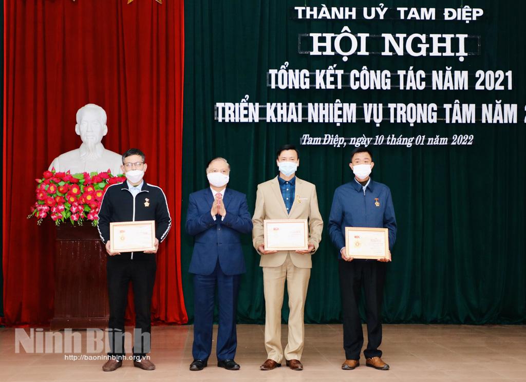 Thành ủy Tam Điệp triển khai nhiệm vụ công tác năm 2022
