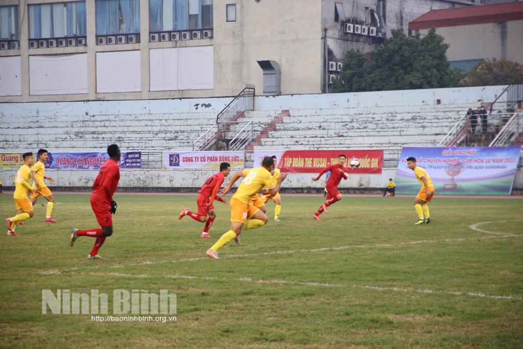 Giải giao hữu bóng đá chuyên nghiệp- Cúp Hoa Lư năm 2022: Hải Phòng chiến thắng Nam Định 2-1